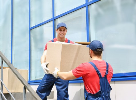 Professional packing materials ready for a Streatham home move