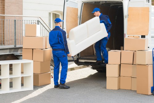 Man with van removal service for a Streatham home move