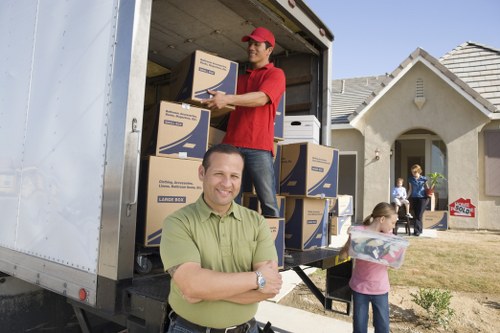 Preparing boxes and household items for a Streatham man with a van booking