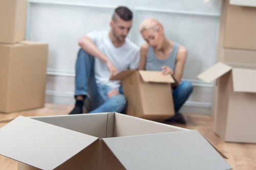 Careful transport of furniture during a local Streatham removal job
