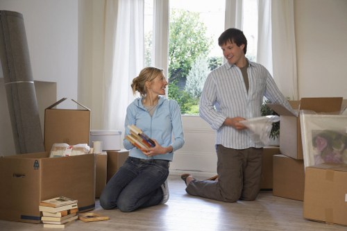Local team managing an office move in Streatham